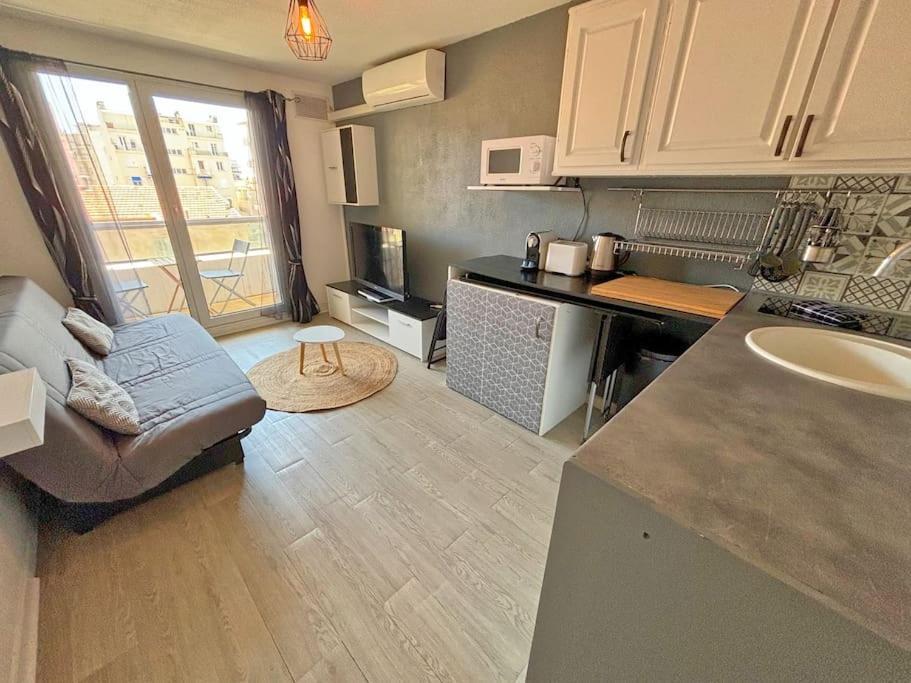 Appartement 2P Terrasse - Clim Nice Dış mekan fotoğraf